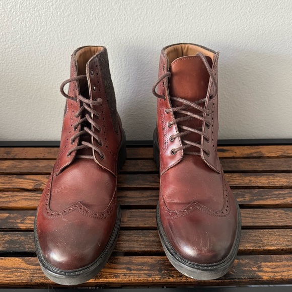 Men’s Lace Up Boots - Picture 1 of 7